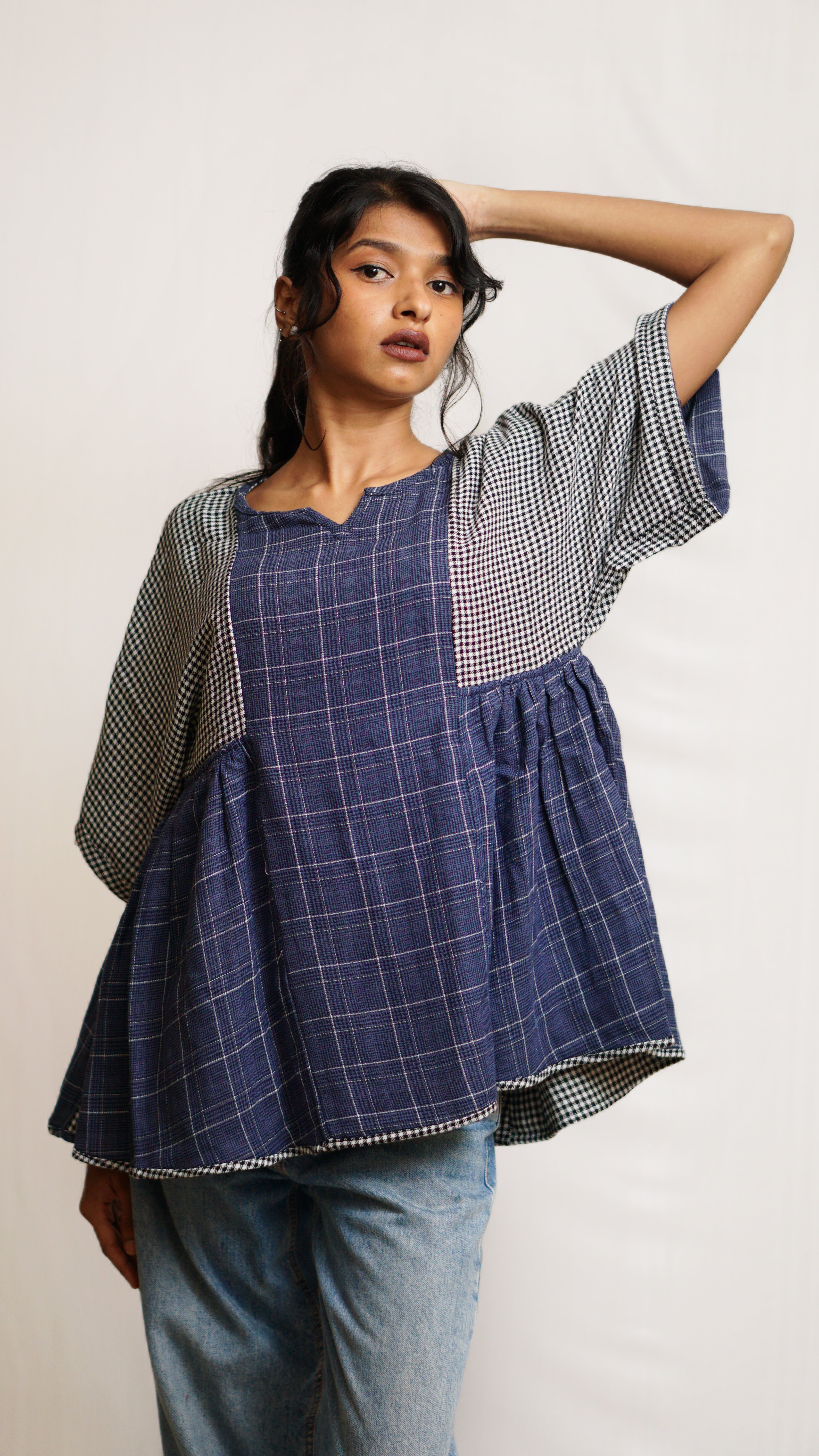 Reversible Kaftan Top