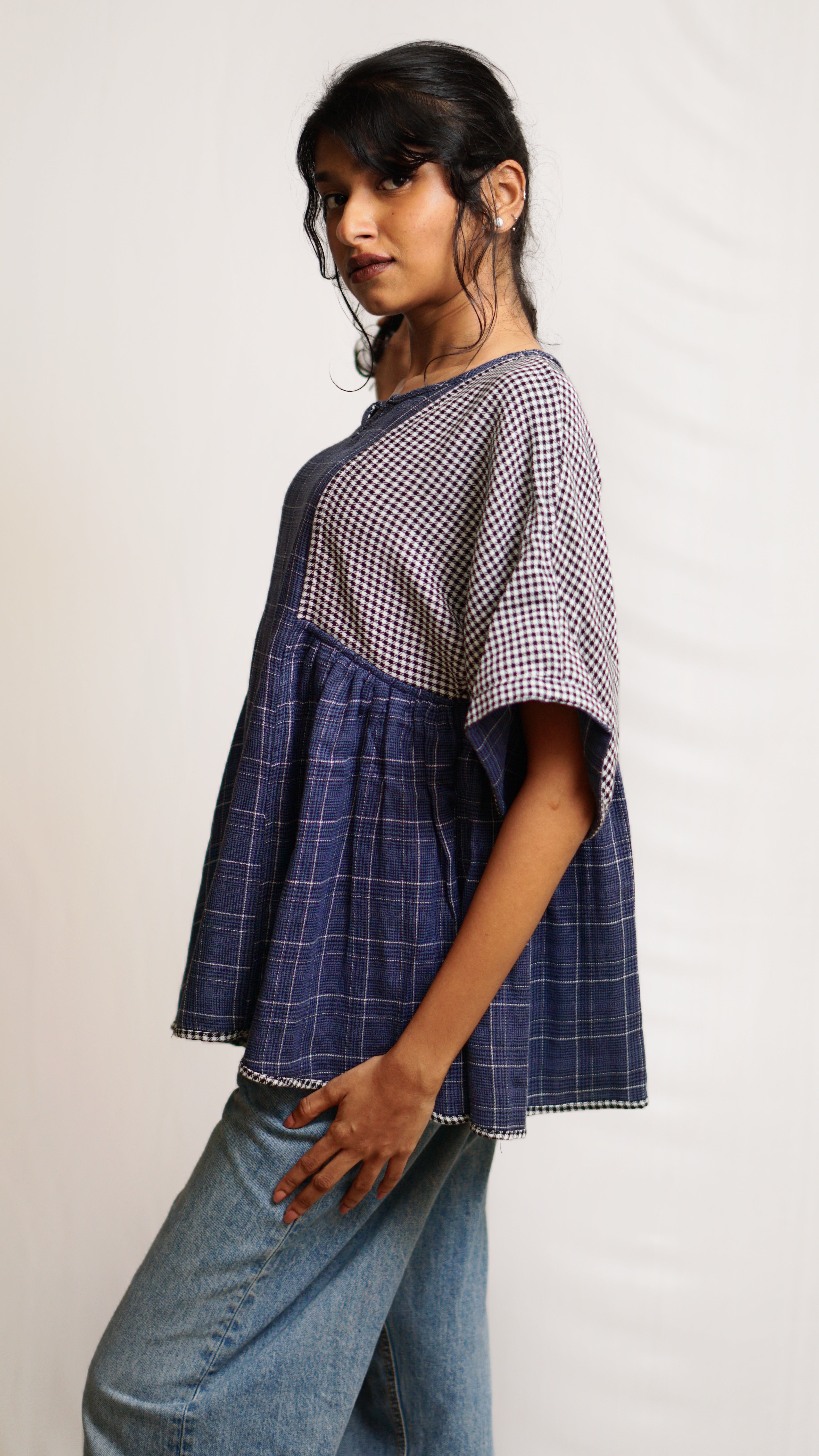 Reversible Kaftan Top