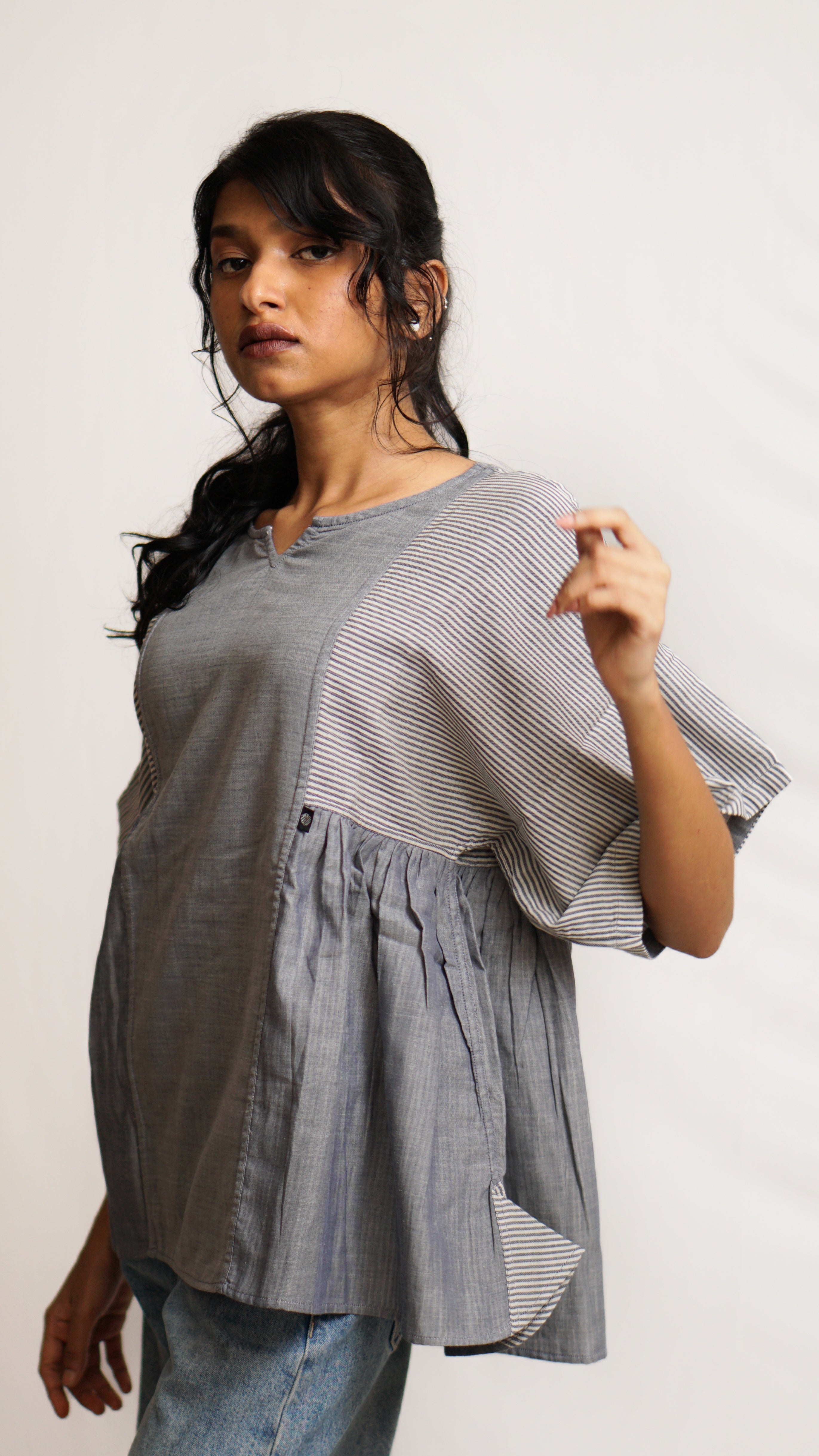 Reversible Kaftan Top