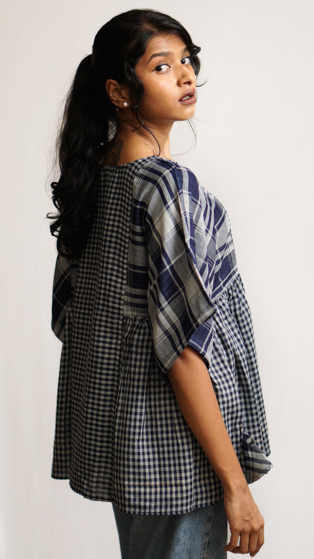 Reversible Kaftan Top