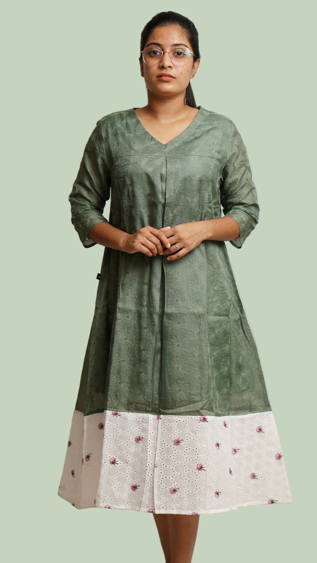 Kota Doria Dress
