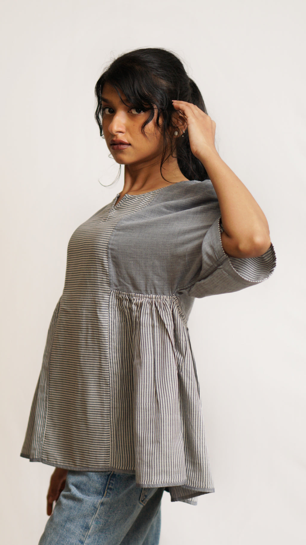 Reversible Kaftan Top
