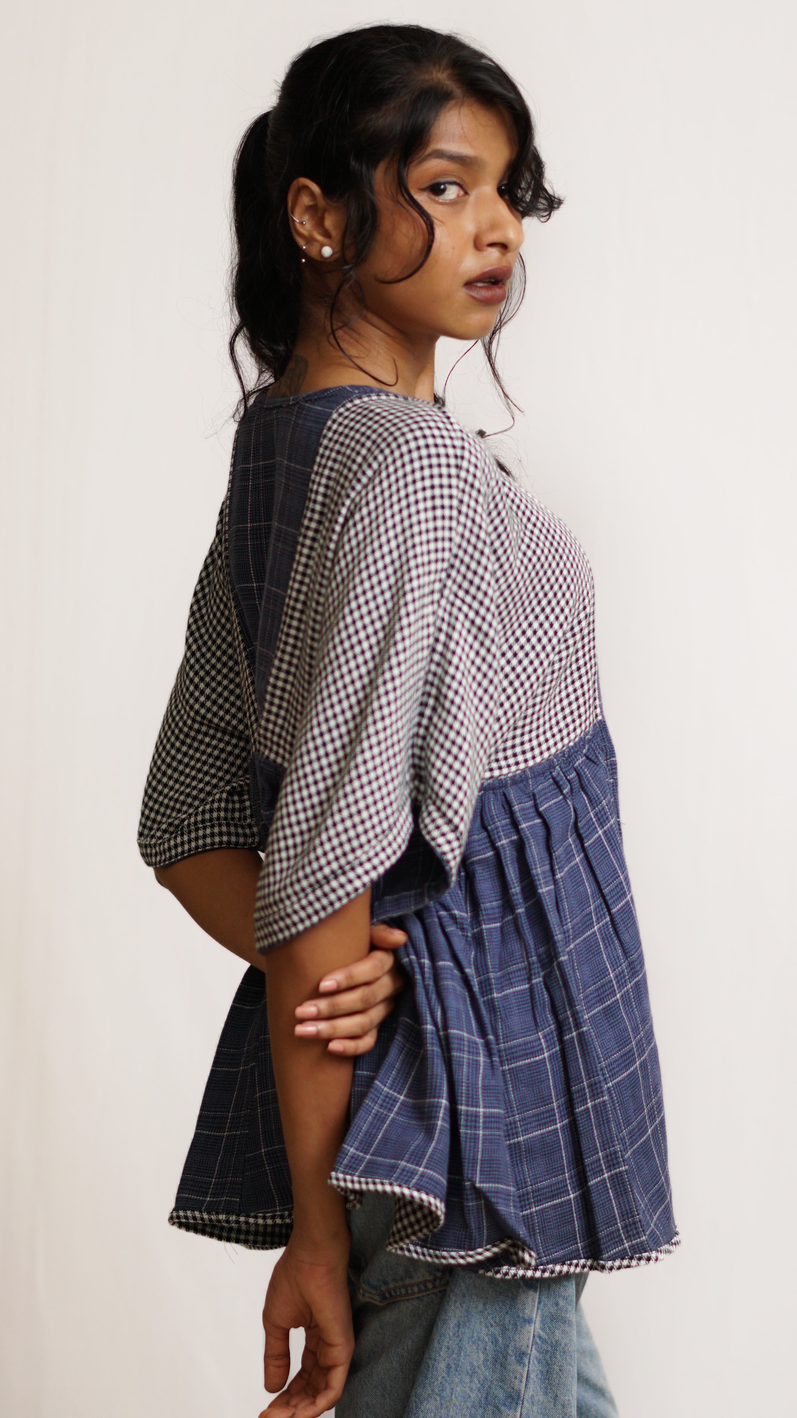 Reversible Kaftan Top