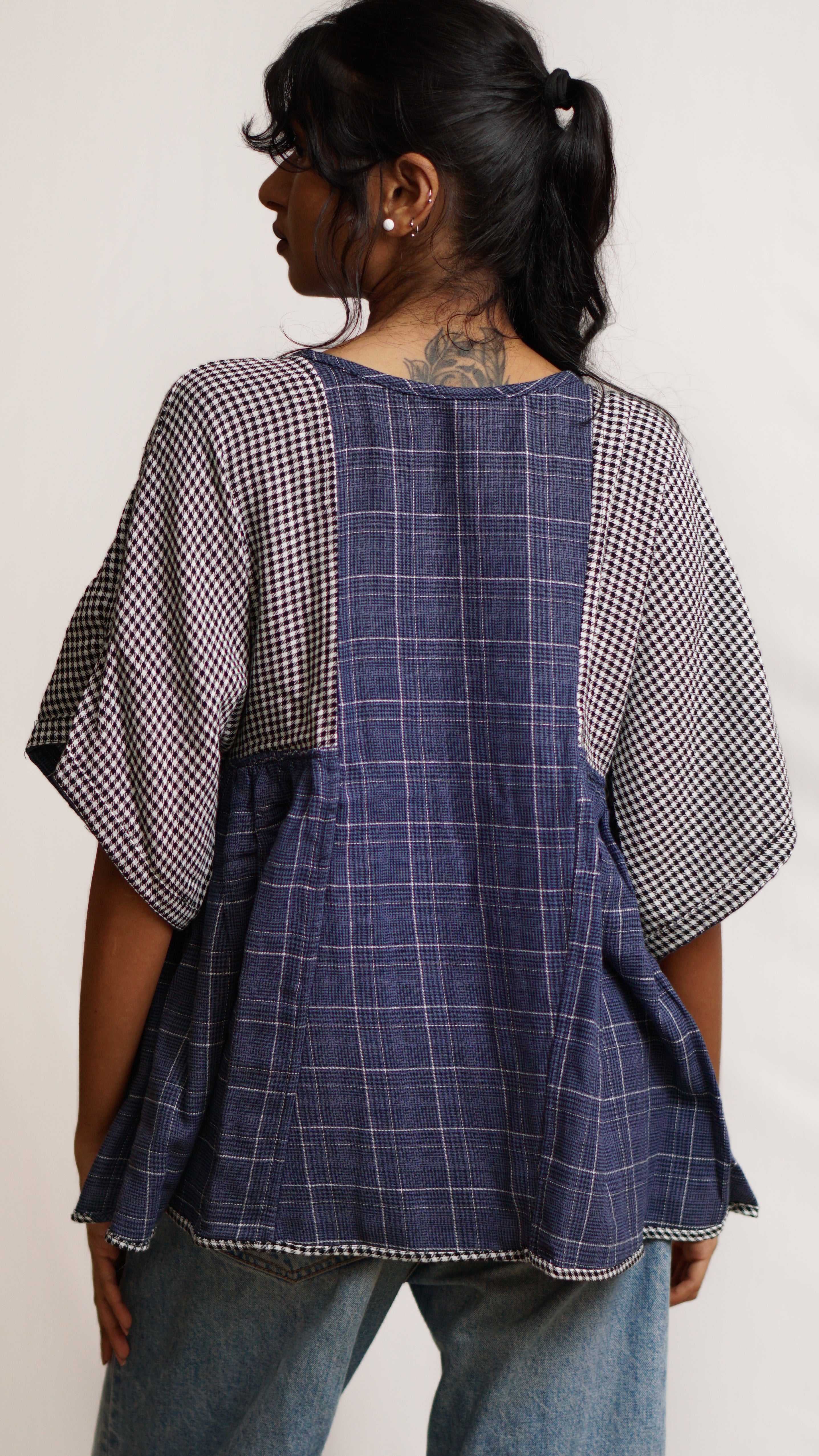 Reversible Kaftan Top