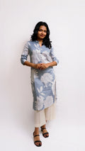 Ocean Line Kurta