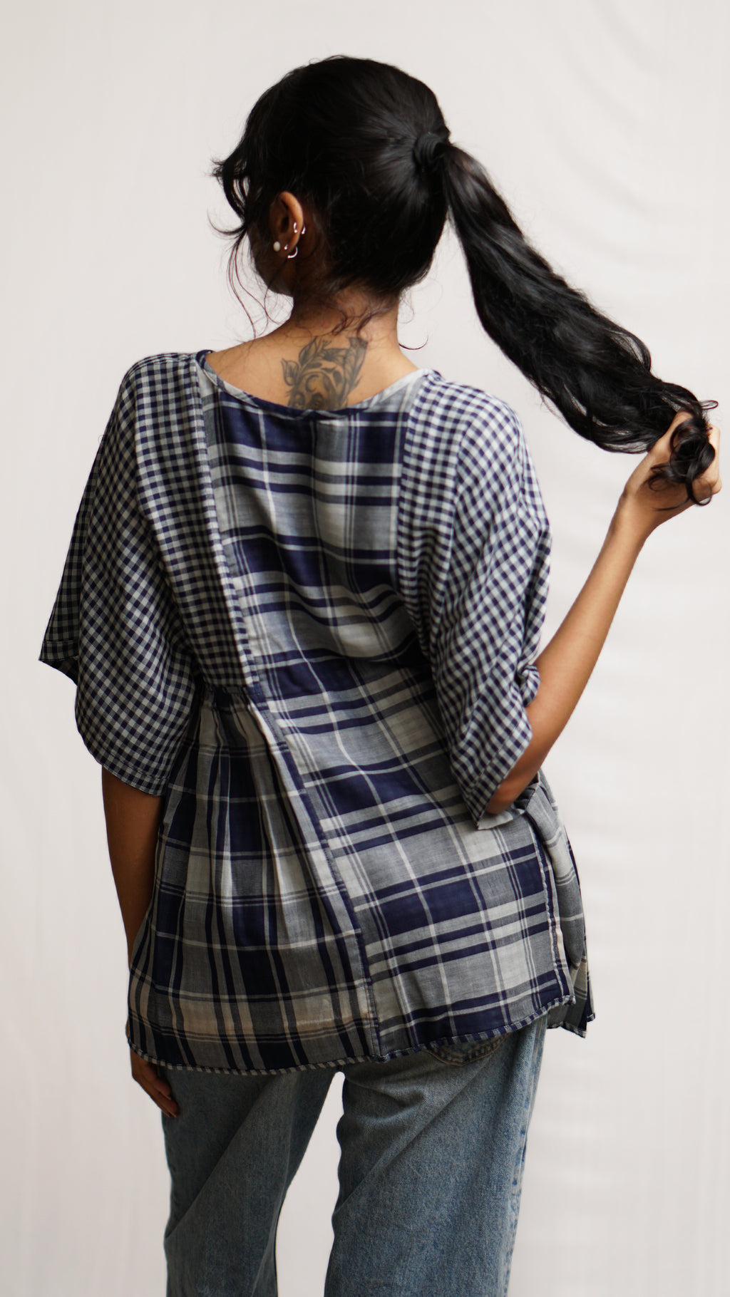 Reversible Kaftan Top