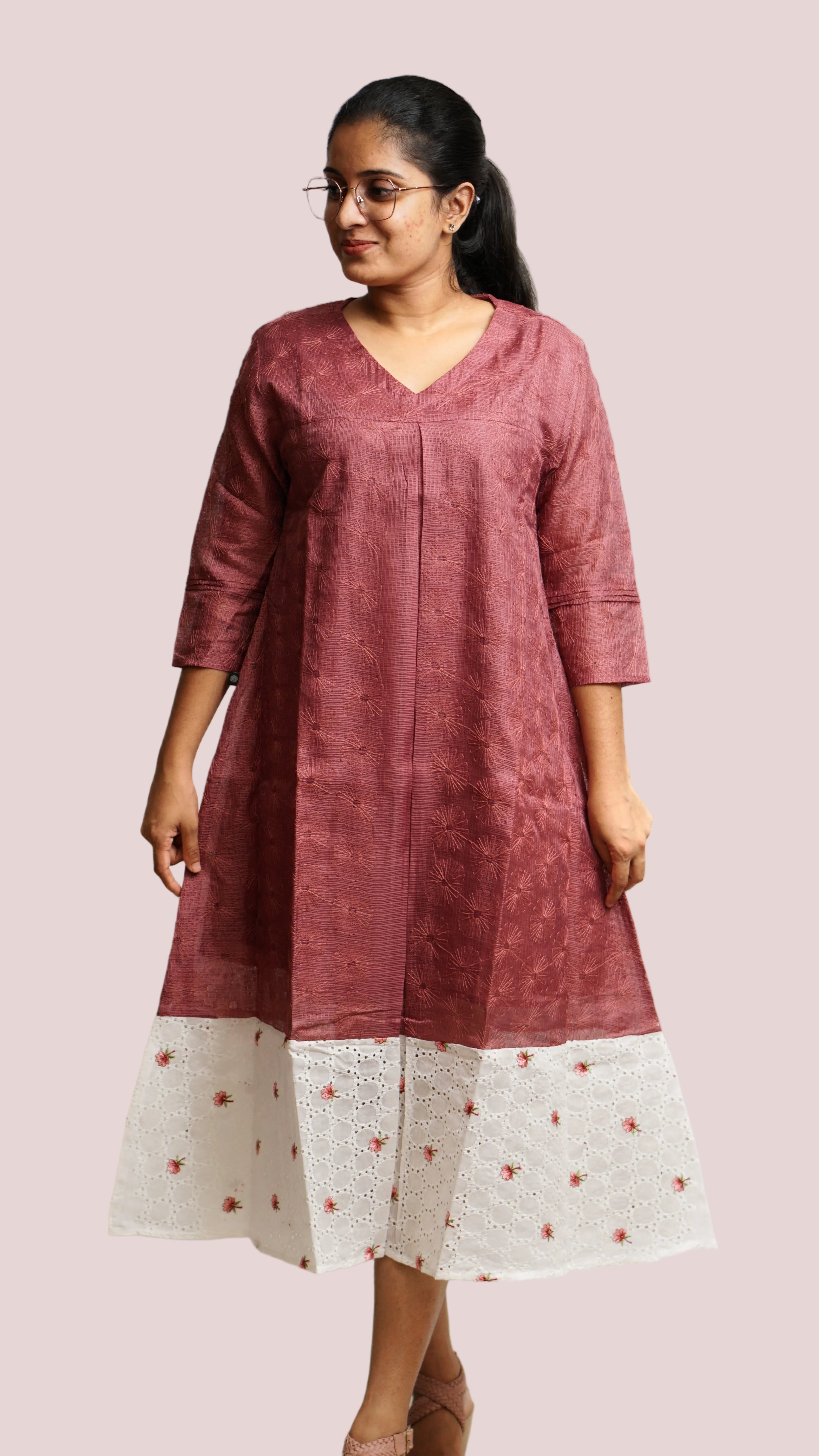 Kota Doria Dress