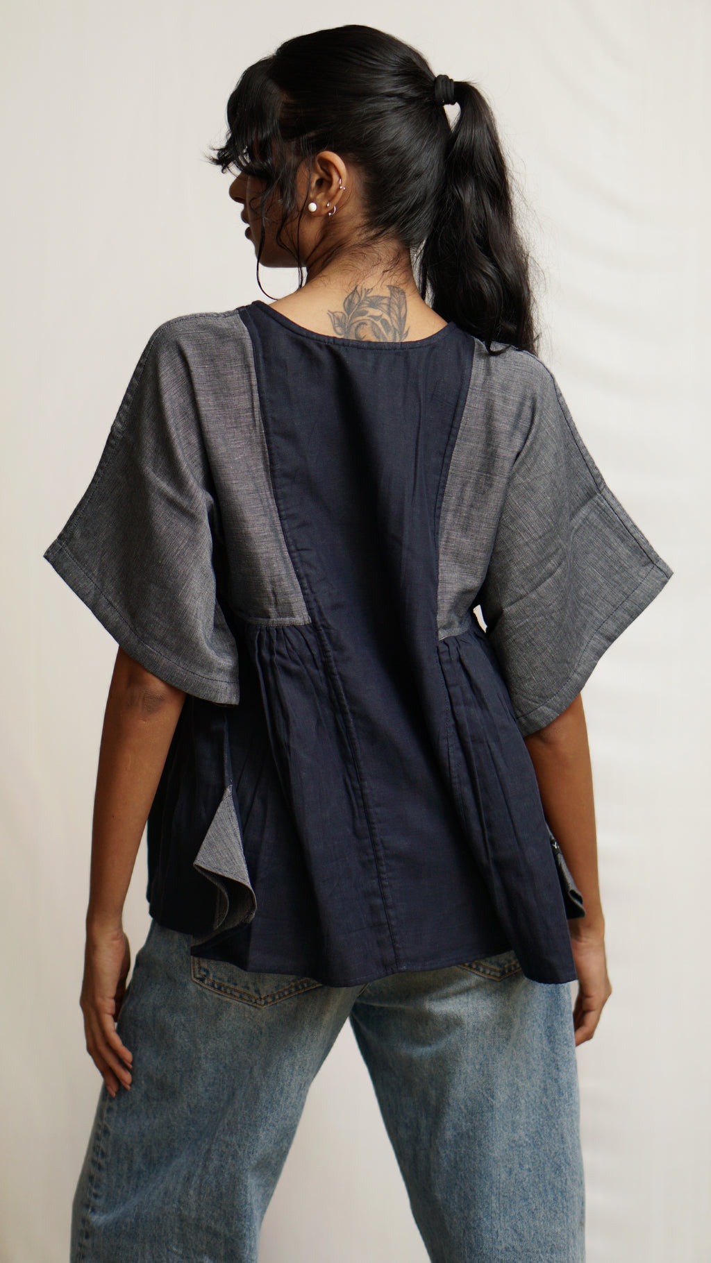 Reversible Kaftan Top