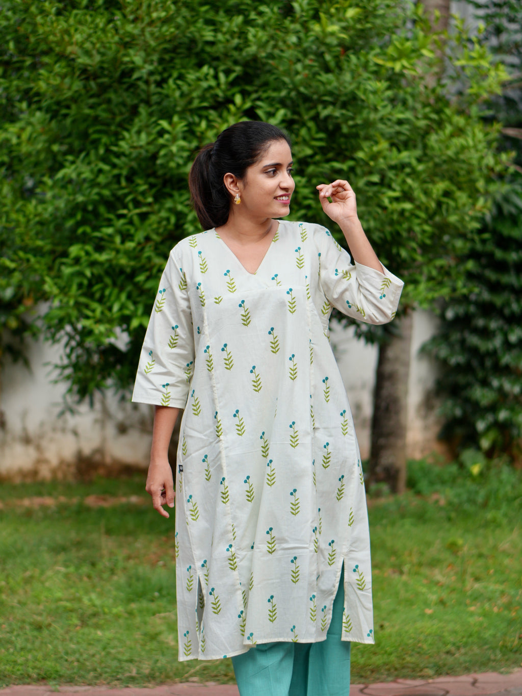 Floral Tent Dress