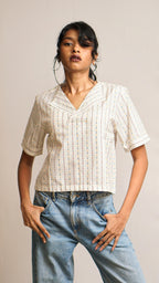 Striped Crop Top