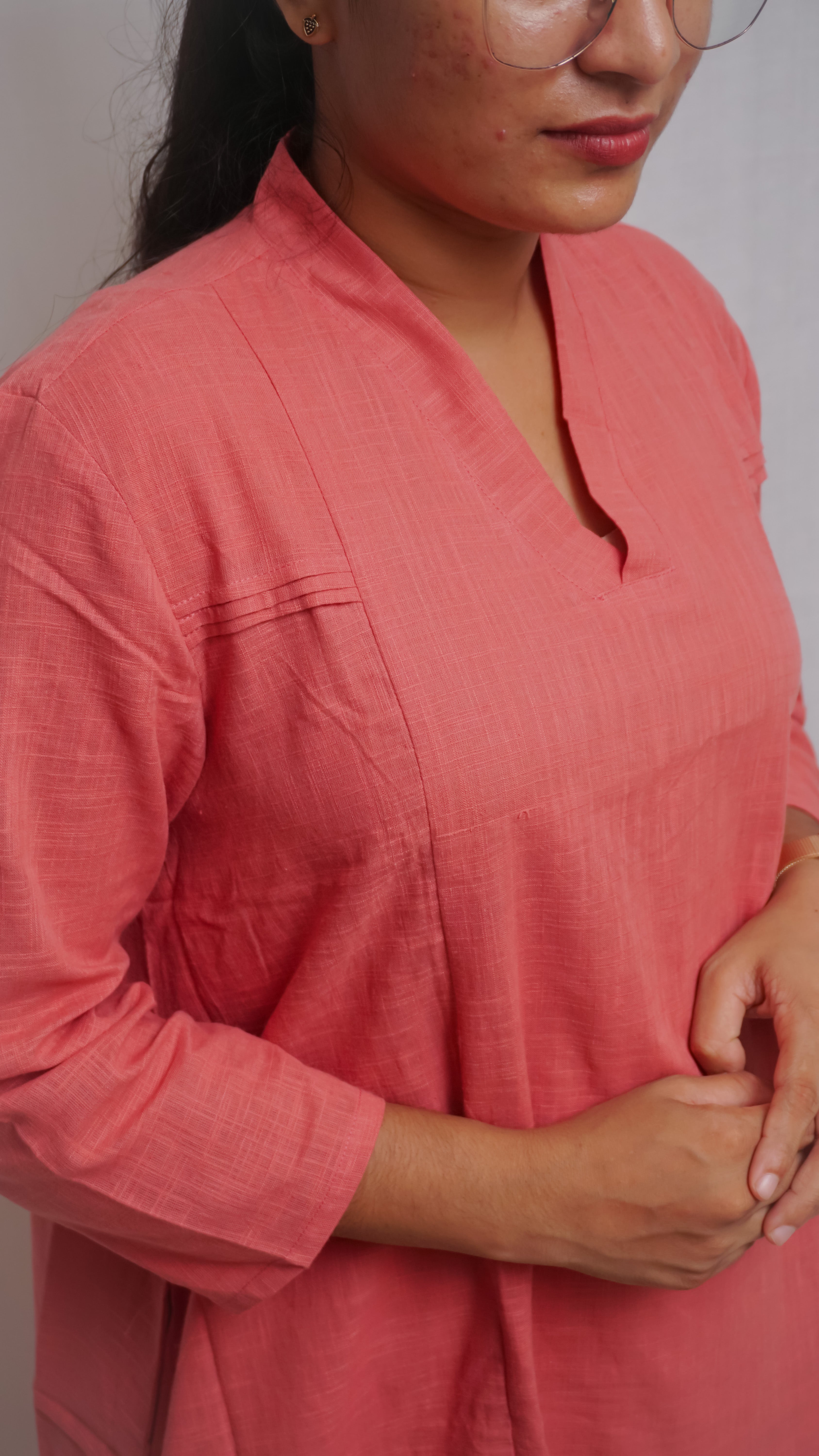 Handloom Panel Dress