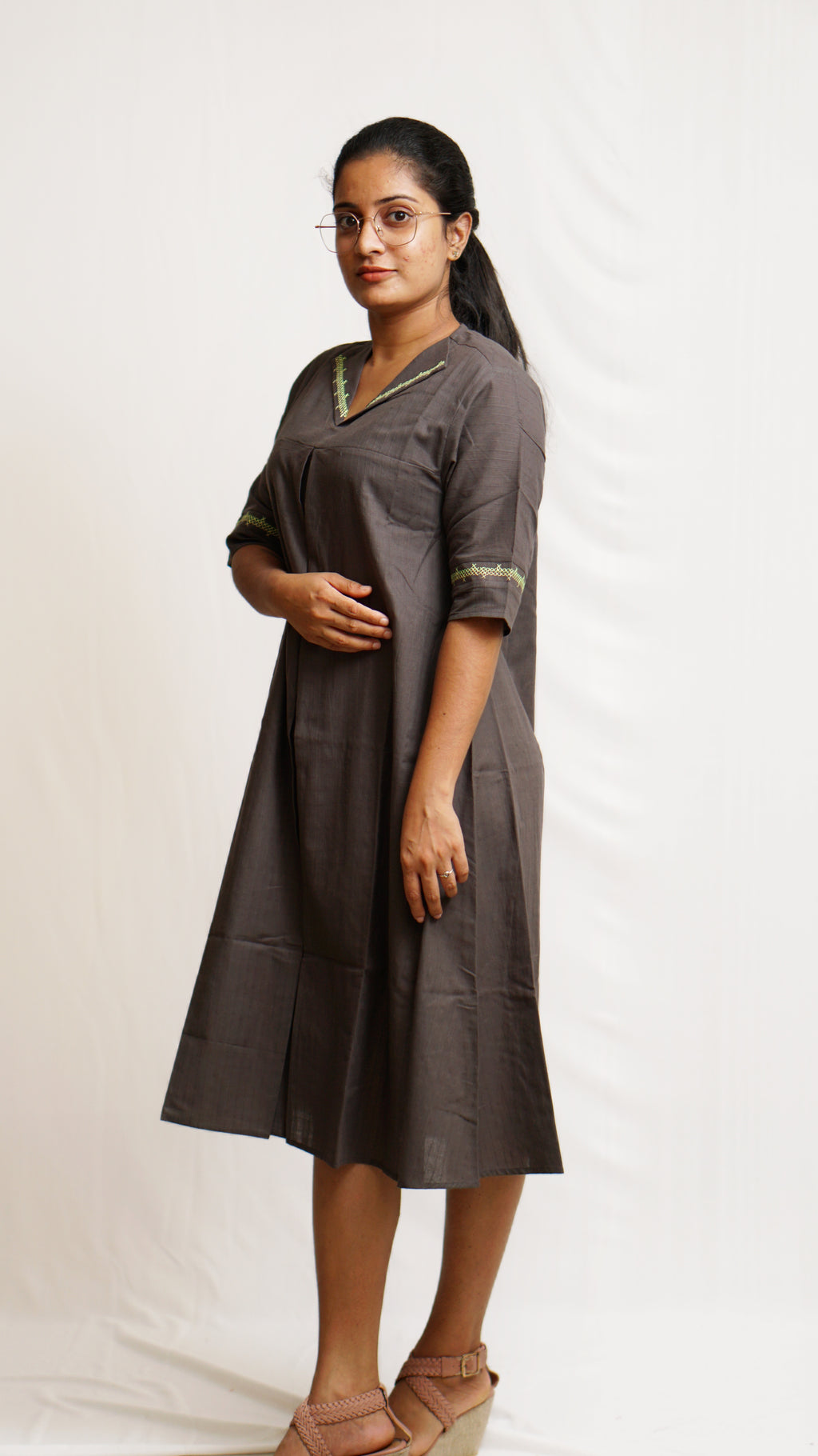 Pleatline Dress