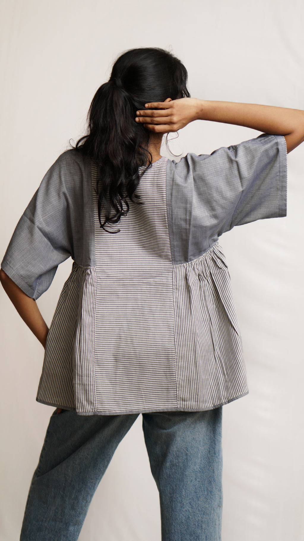 Reversible Kaftan Top
