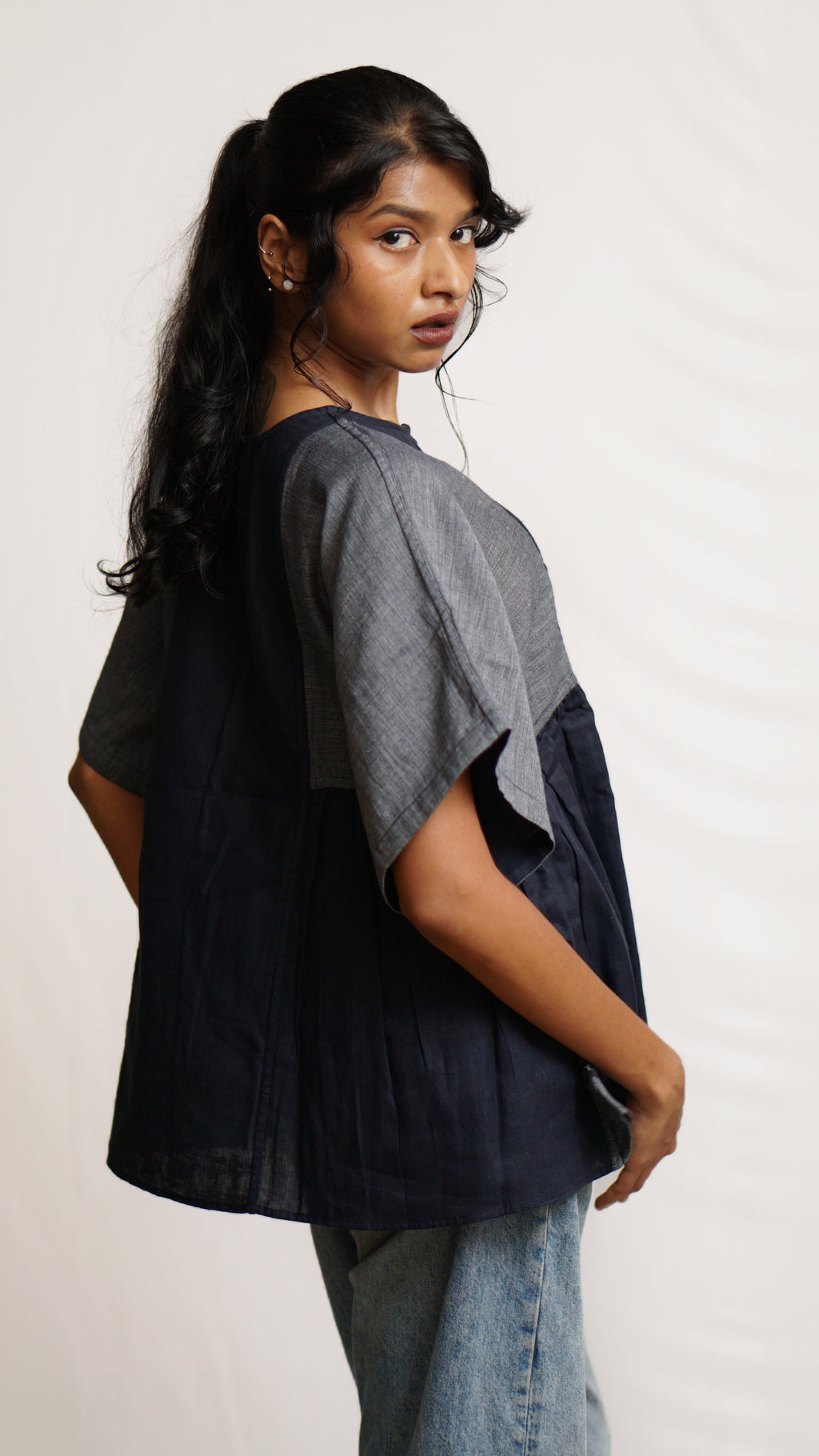Reversible Kaftan Top