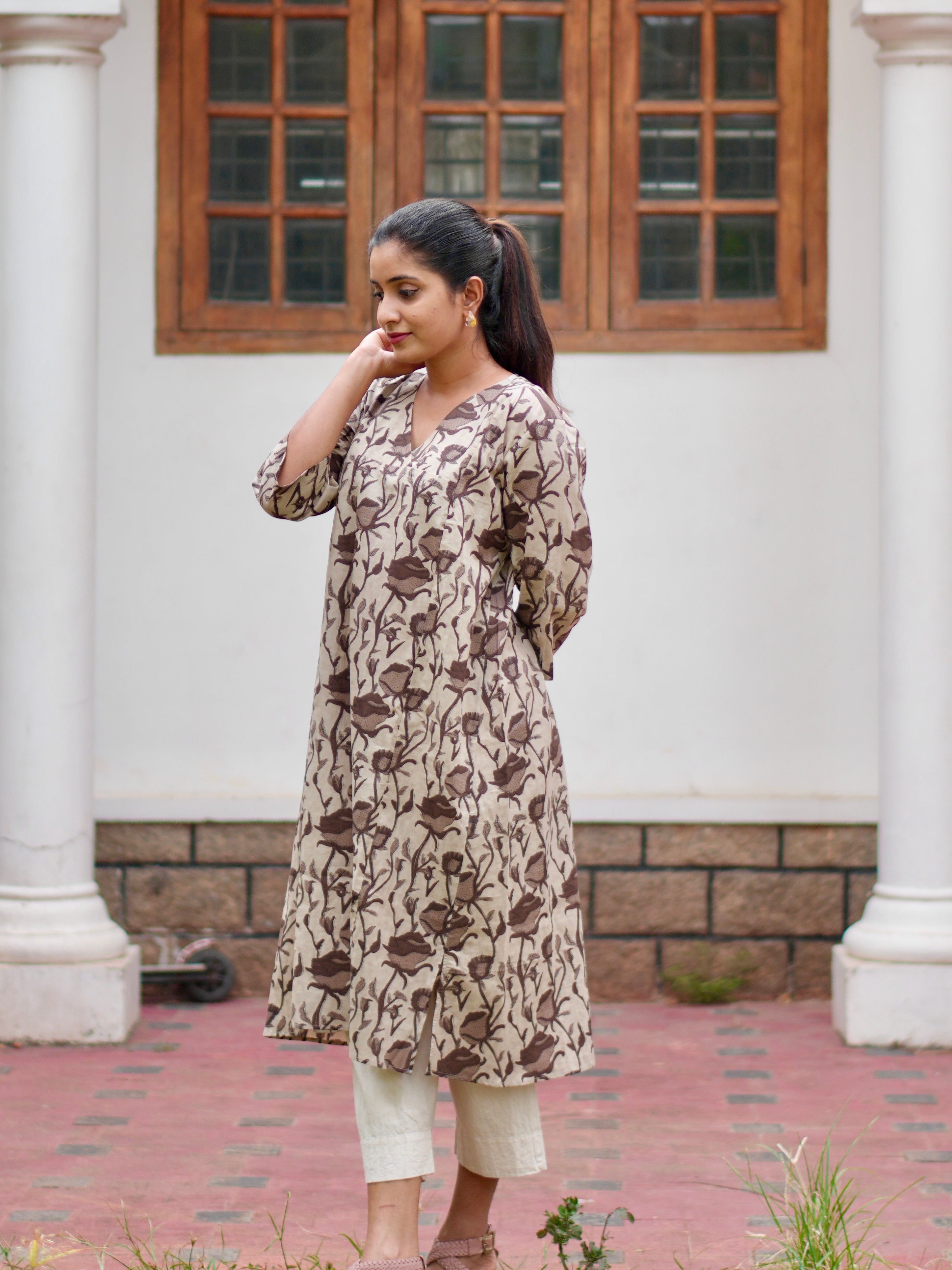 Floral Tent Dress