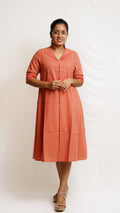 Pleatline Dress