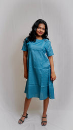 Cotton Stripes Dress