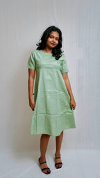 Cotton Stripes Dress