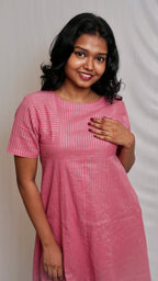 Cotton Stripes Dress