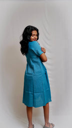 Cotton Stripes Dress