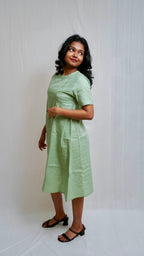 Cotton Stripes Dress