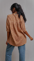 Mull Cotton Printed Shirt