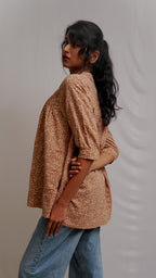 Mull Cotton Printed Shirt