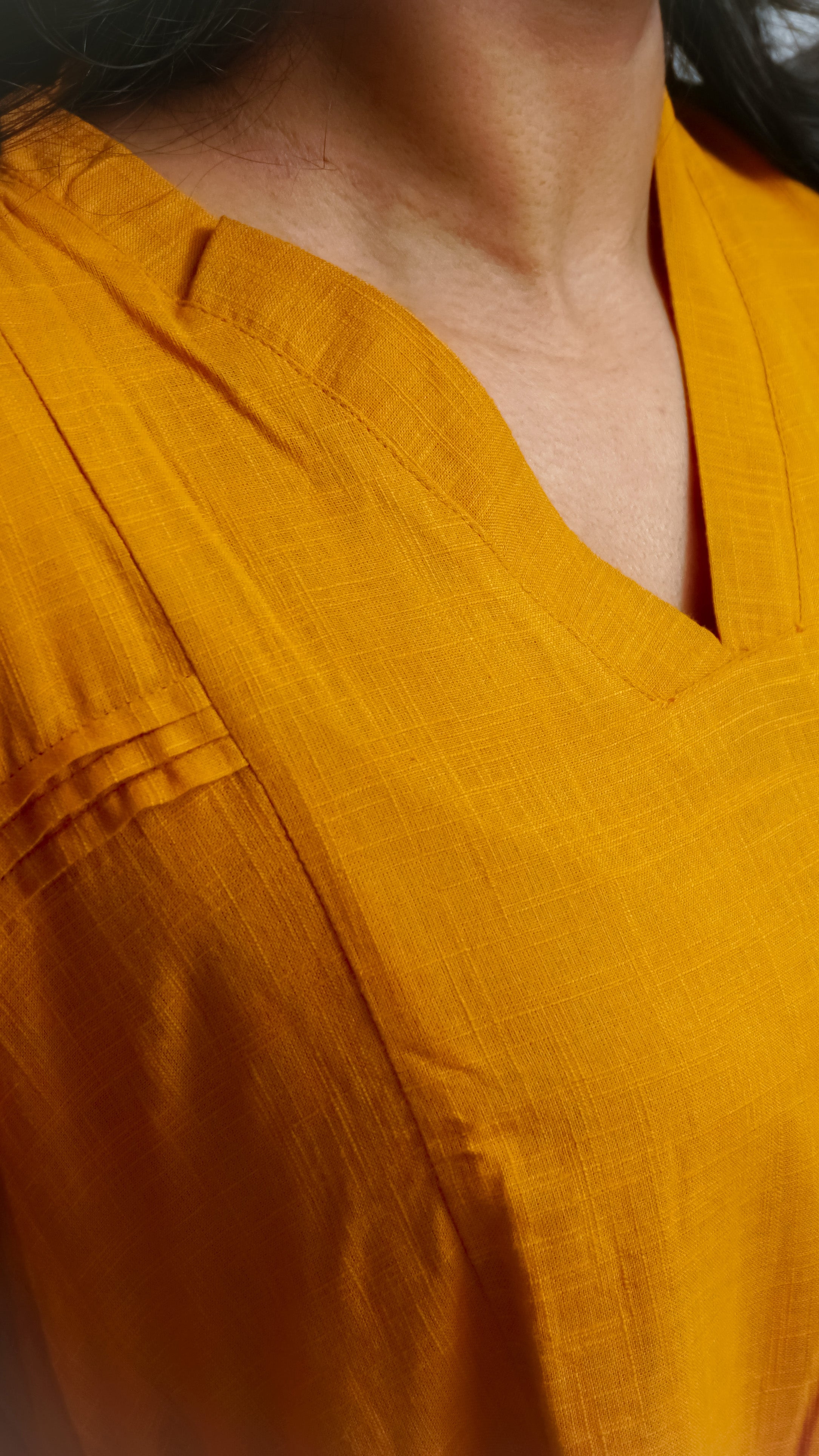 Handloom Panel Dress