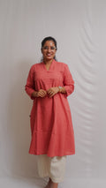 Handloom Panel Dress