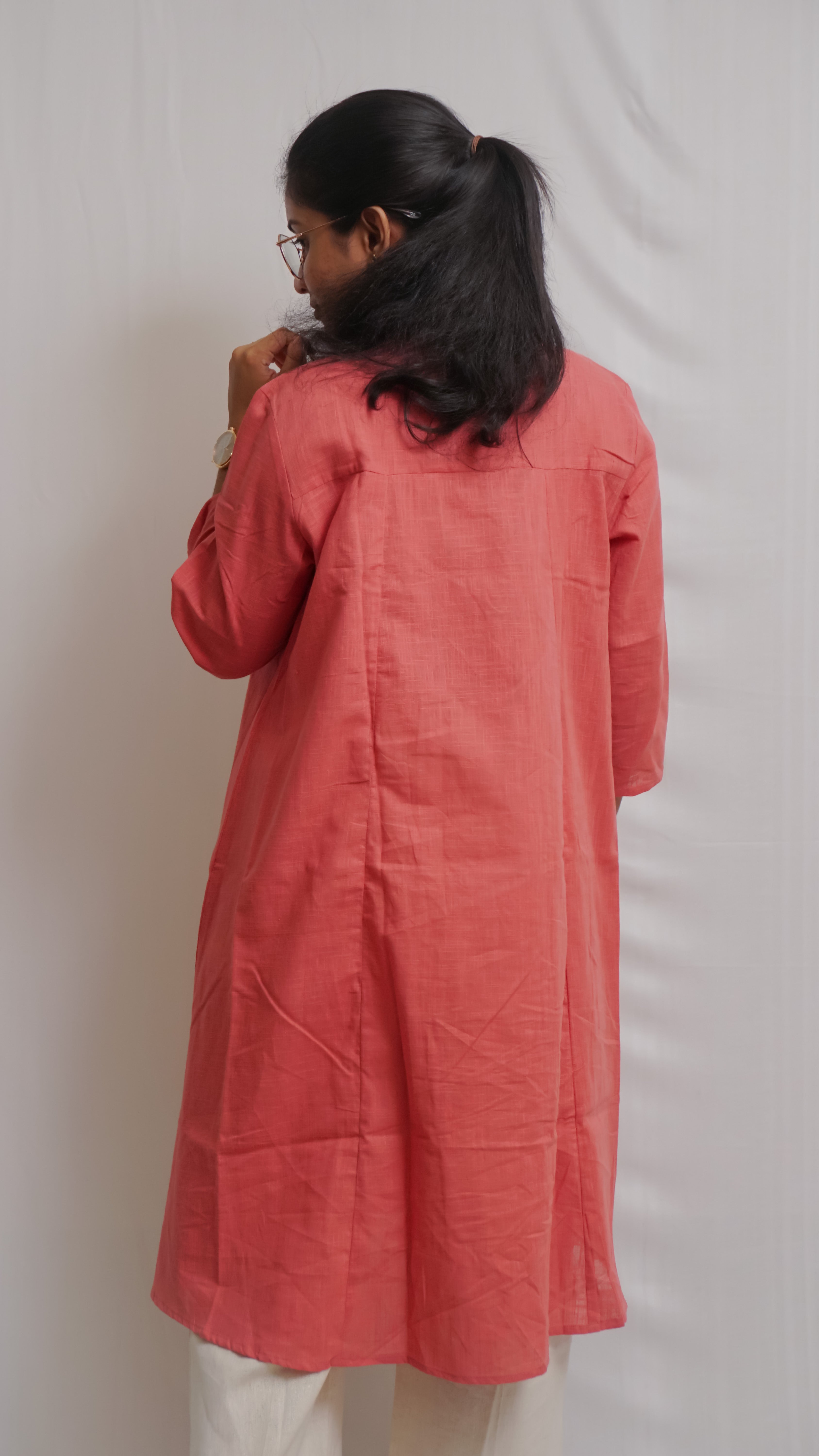 Handloom Panel Dress