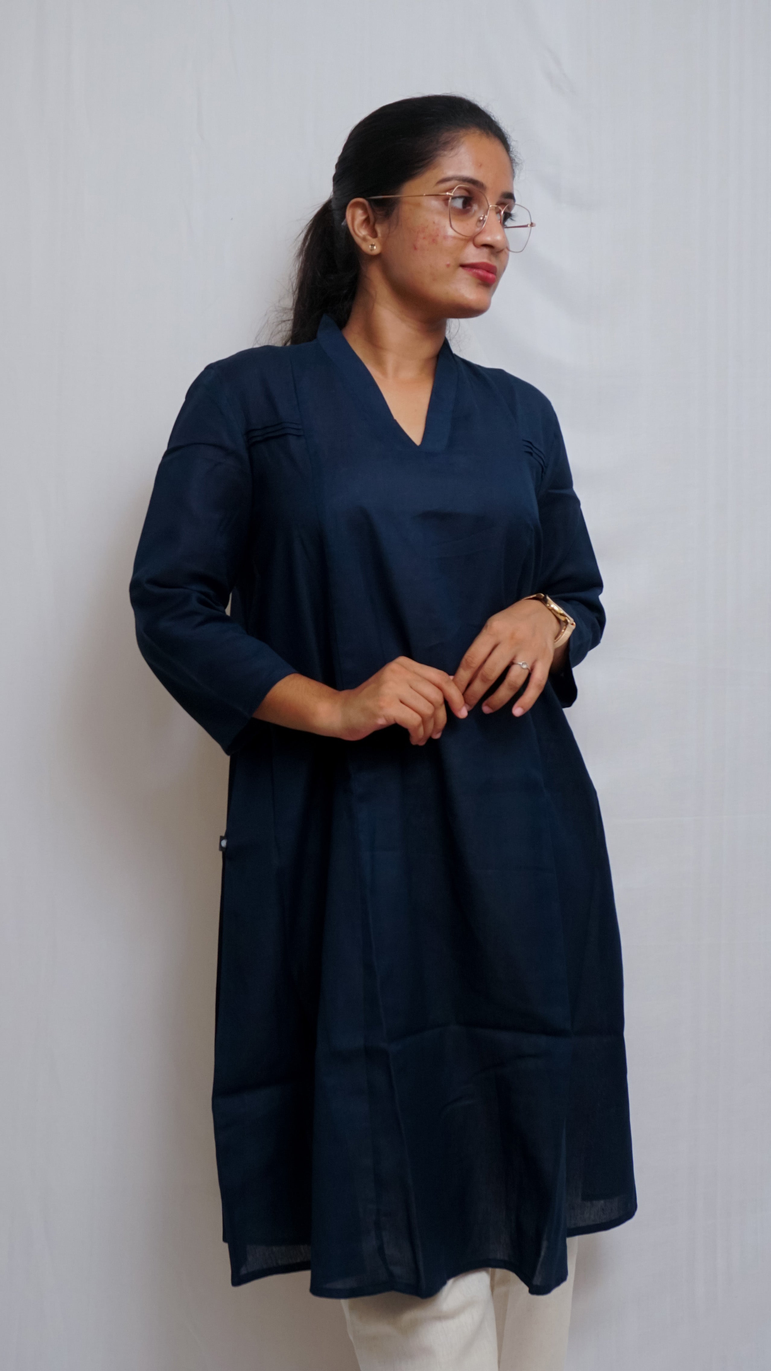 Handloom Panel Dress