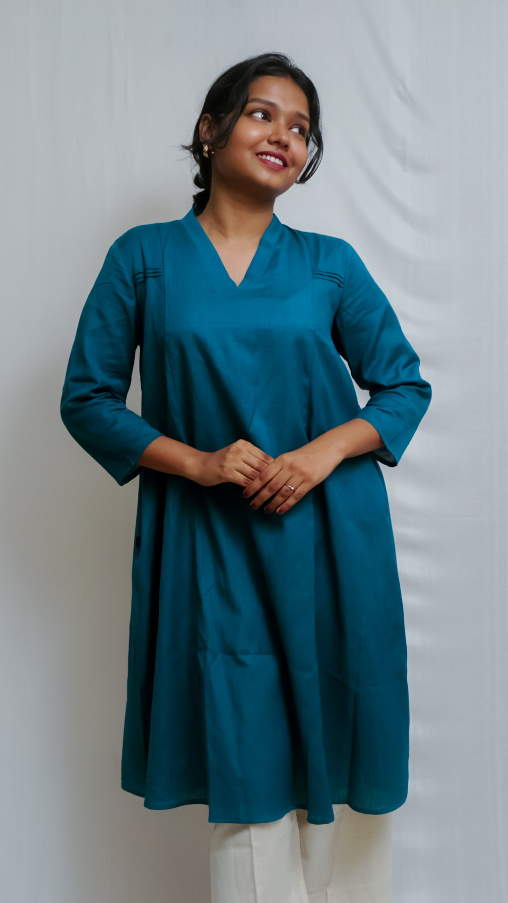 Handloom Panel Dress