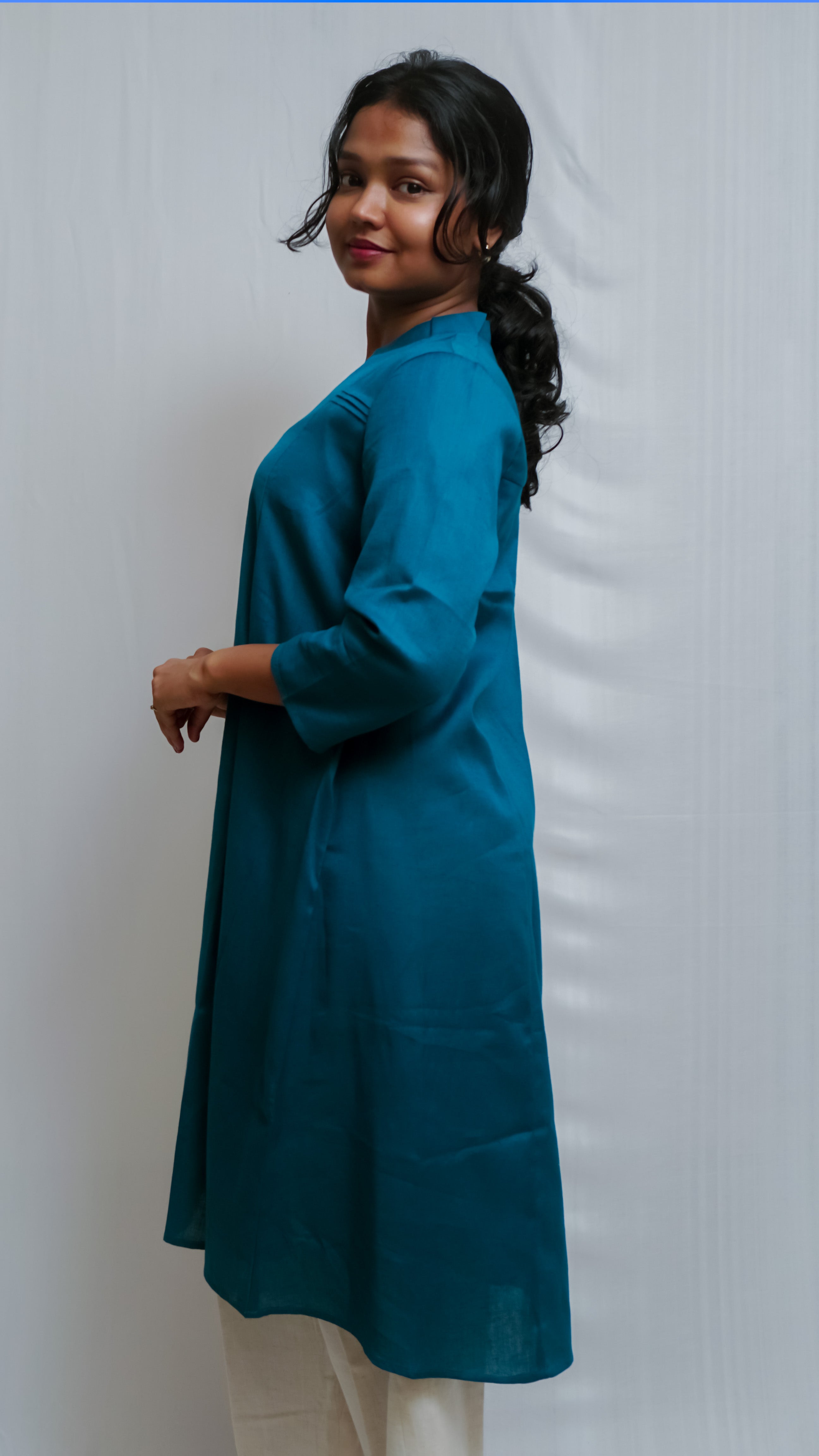 Handloom Panel Dress