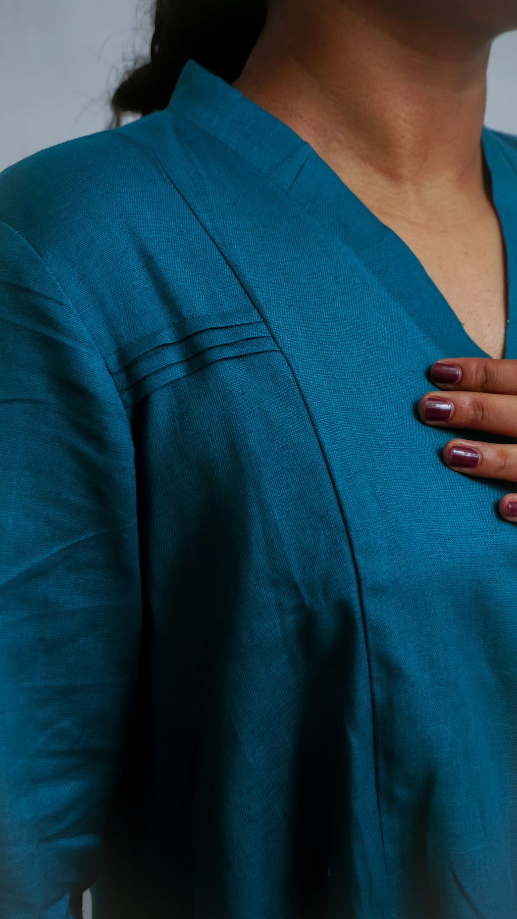 Handloom Panel Dress