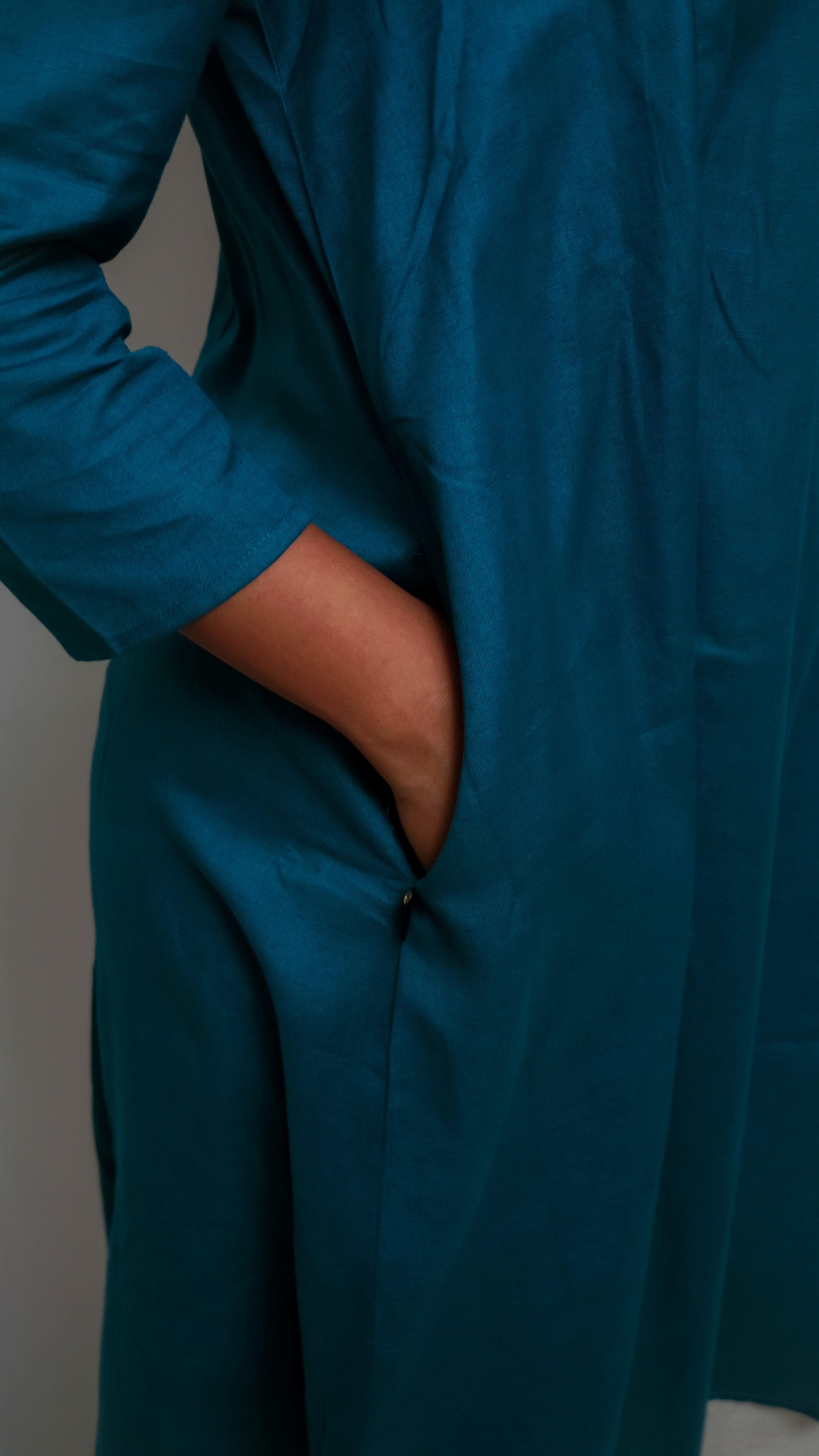 Handloom Panel Dress