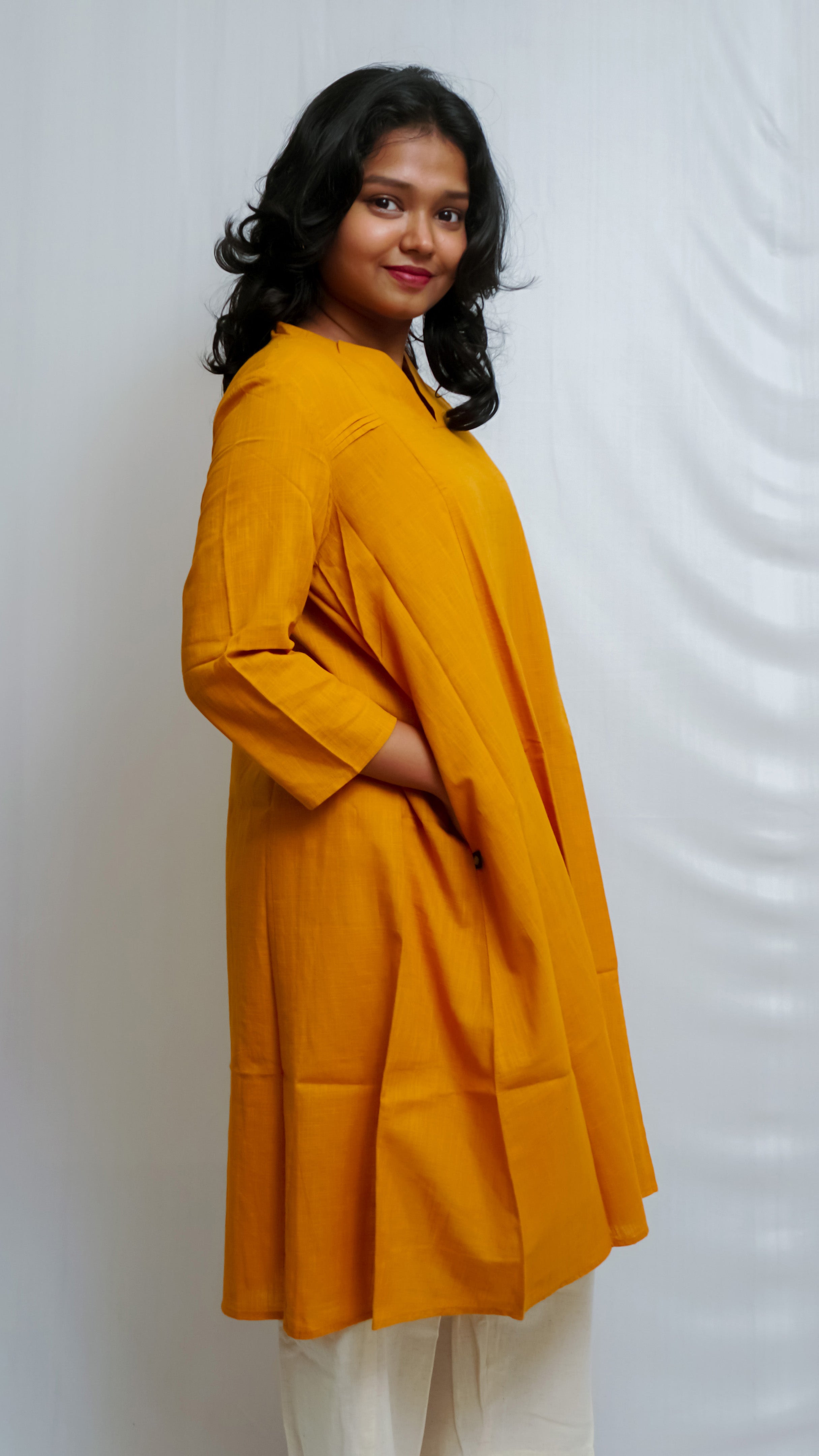 Handloom Panel Dress