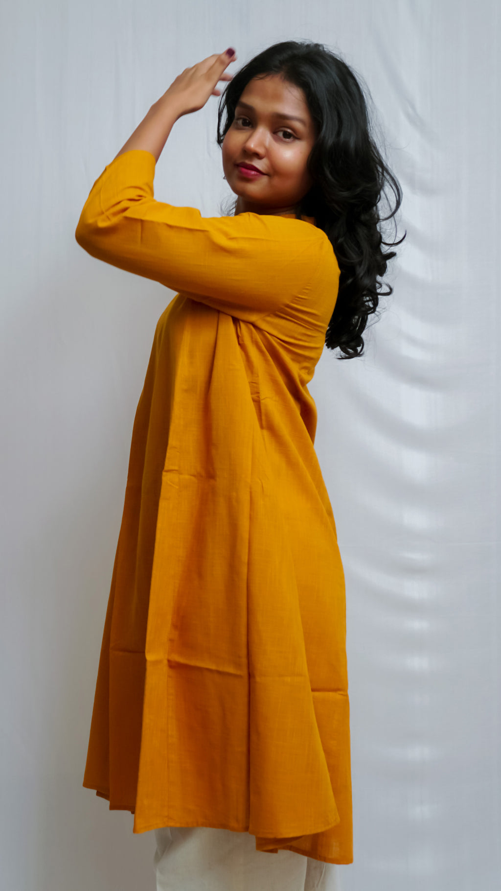 Handloom Panel Dress
